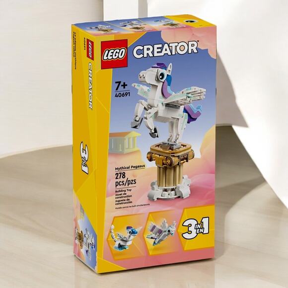 Sealed NIOB LEGO Creator Mythical Pegasus 3in1 #40691 - Picture 1 of 3